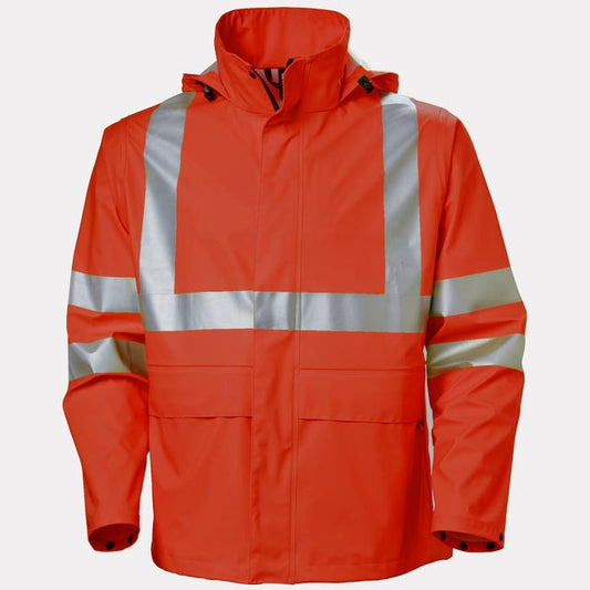 Alta HiVis Waterproof Rain Jacket ANSI