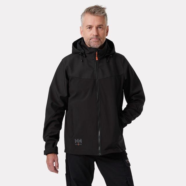 Oxford Hooded Softshell Jacket